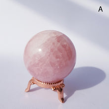 Load image into Gallery viewer, ROSE QUARTZ sphere