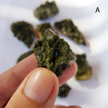 Load image into Gallery viewer, FOREST FAIRY EPIDOTE clusters