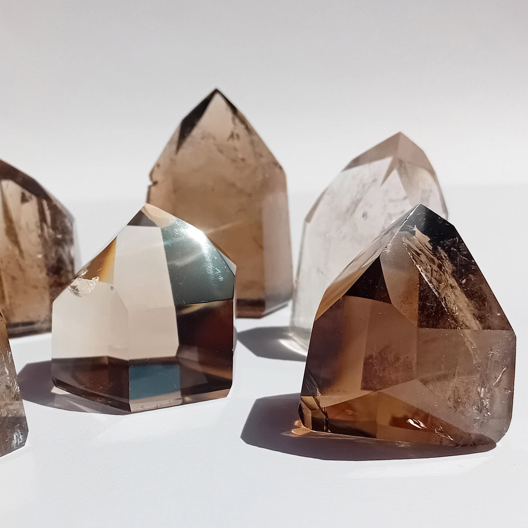 SMOKY QUARTZ the chunky ones