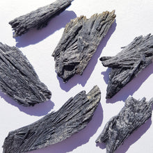 Load image into Gallery viewer, WITCHES BROOM (black kyanite)
