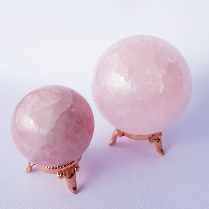 ROSE QUARTZ sphere