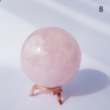 Load image into Gallery viewer, ROSE QUARTZ sphere
