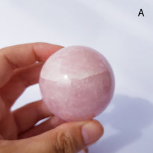 Load image into Gallery viewer, ROSE QUARTZ sphere
