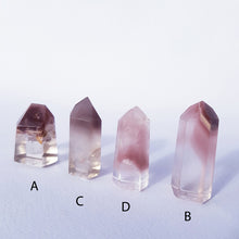 Cargar imagen en el visor de la galería, Pink lithium quartz towers ~ special find
