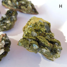 Cargar imagen en el visor de la galería, FOREST FAIRY EPIDOTE clusters
