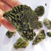 Cargar imagen en el visor de la galería, FOREST FAIRY EPIDOTE clusters
